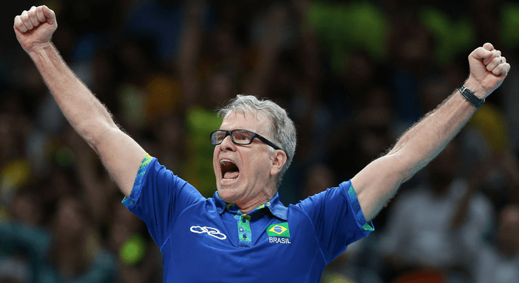 Bernardinho - tecnico da seleção brasileira de Volei