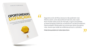 oportunidades disfarçadas - livro carlos domingos